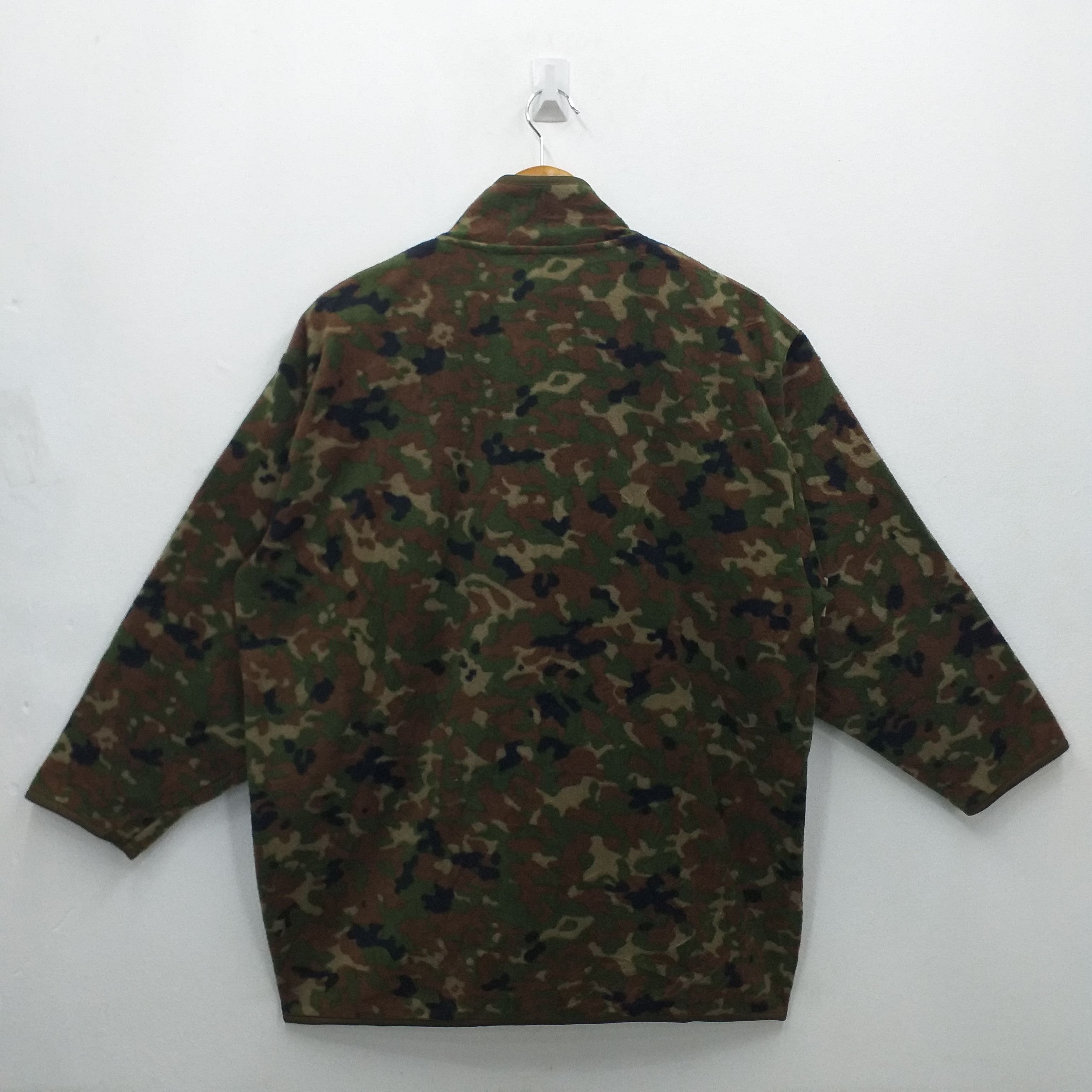 Japanese Brand Camo Fleece Jacket -J012 Size US L / EU 52-54 / 3 - 2 Thumbnail