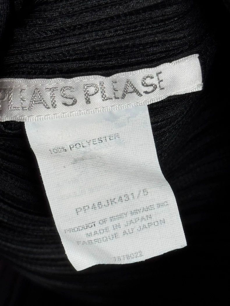 Issey Miyake issey miyake size:5 Black pleated coat Size XXS / US 00 / IT 34 - 3 Thumbnail