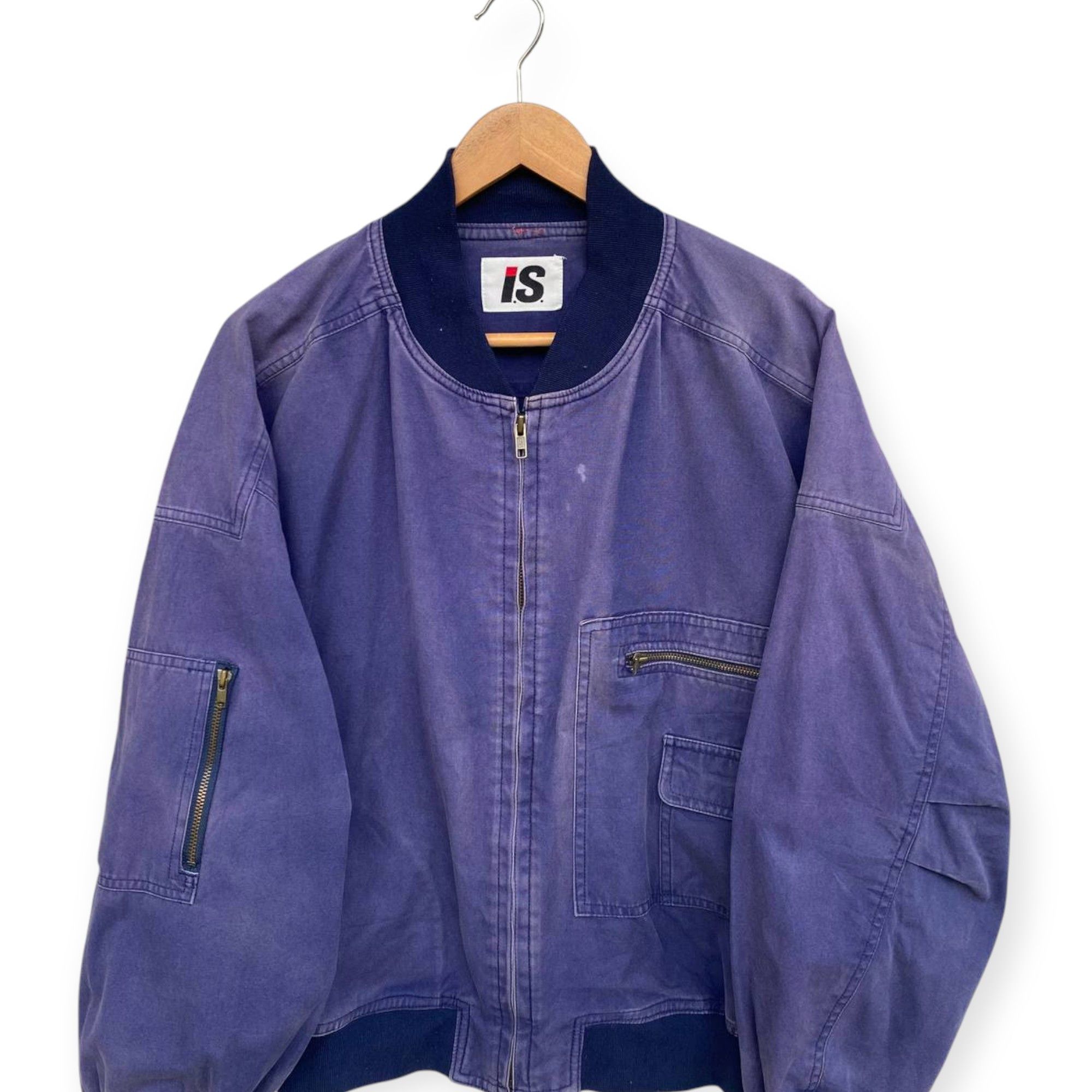 Issey Miyake WORN VINTAGE 80S ISSEY MIYAKE CARE INSTRUCTION FADED PURPLE Size US M / EU 48-50 / 2 - 5 Thumbnail