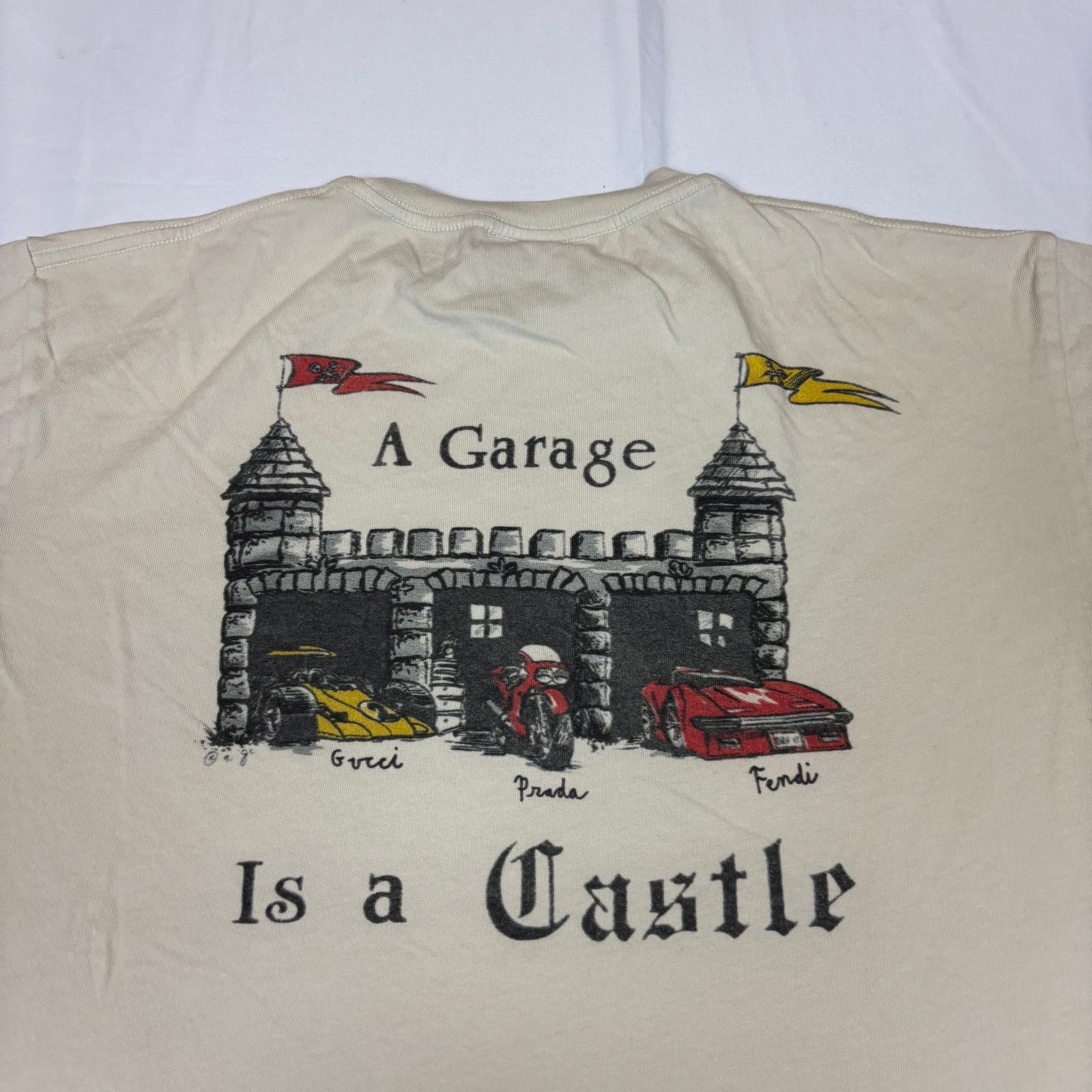 Mega Yacht Mega Yacht Go Prada Go Castle Garage Gucci Fendi Shirt Small Size US S / EU 44-46 / 1 - 4 Thumbnail