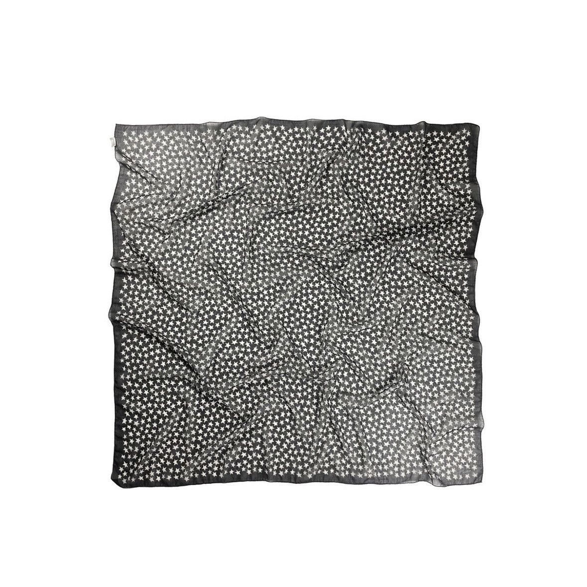 Hedi Slimane × Saint Laurent Paris Saint Laurent Floral Scarf Wool