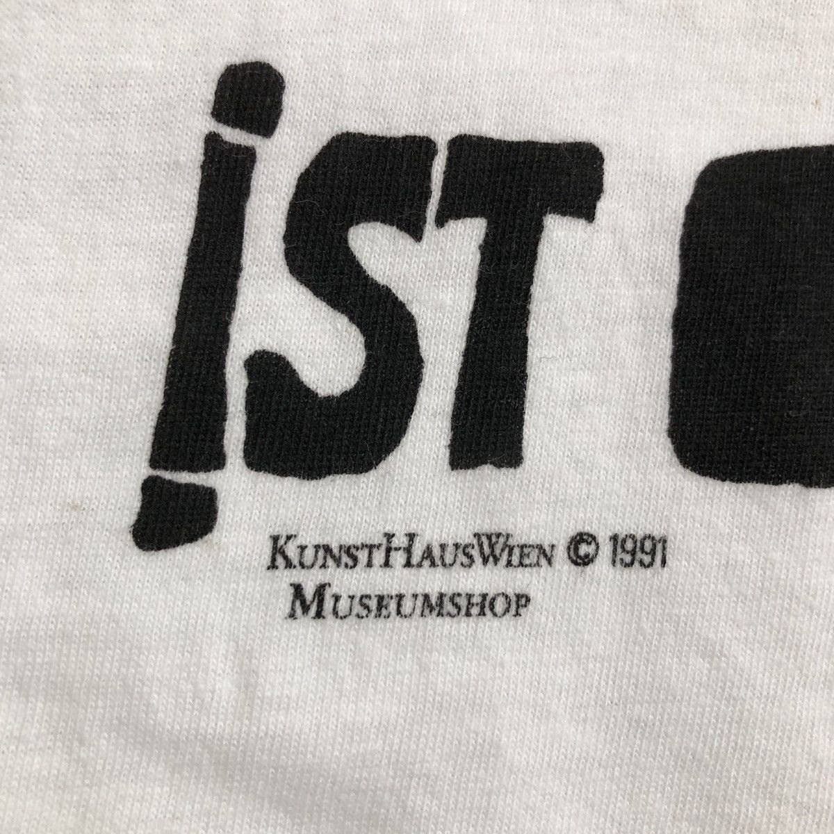 Vintage Vintage Hundertwasser Die Gerade Linie Ist Gottlos T-Shirt Size US L / EU 52-54 / 3 - 3 Thumbnail
