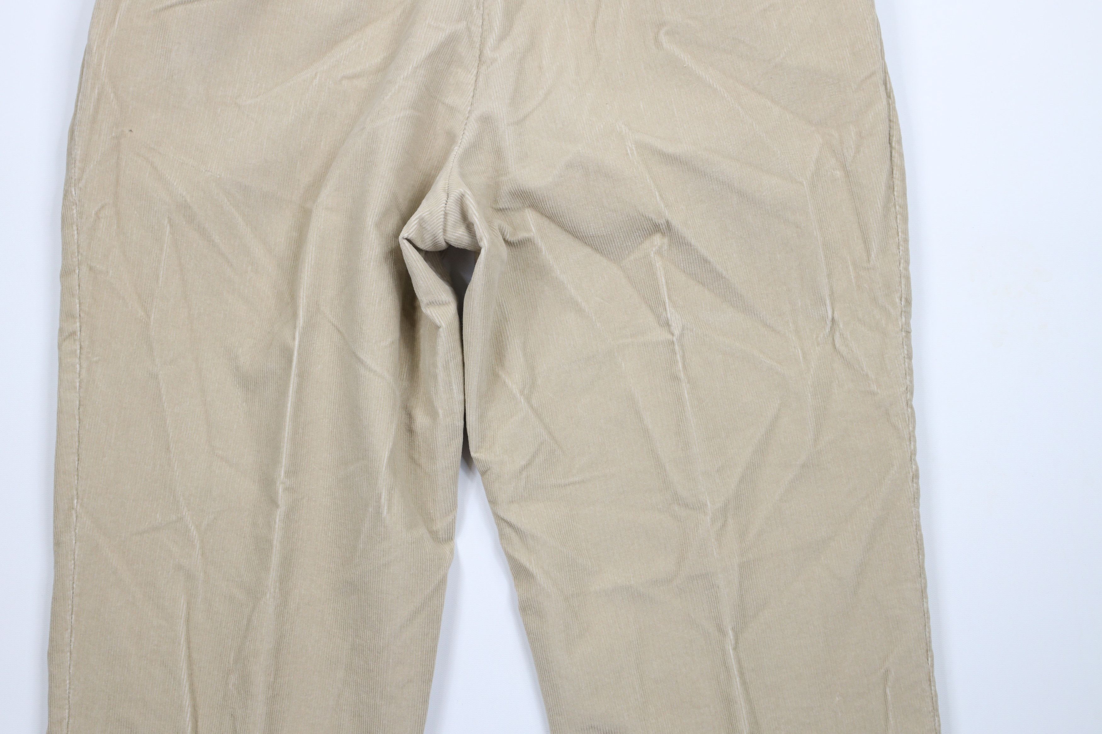 Lands' End × Vintage Vintage Lands End Cuffed Wide Leg Corduroy Chino Pants Size US 38 / EU 54 - 10 Thumbnail