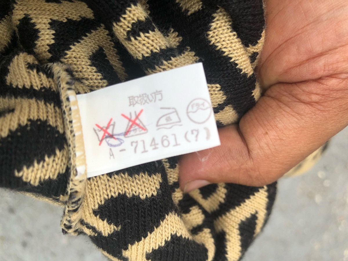 Andreluciano × Japanese Brand 🔥Mega Rare Andreluciano Monogram Knit Sweatshirt 🔥 Size S / US 4 / IT 40 - 4 Thumbnail