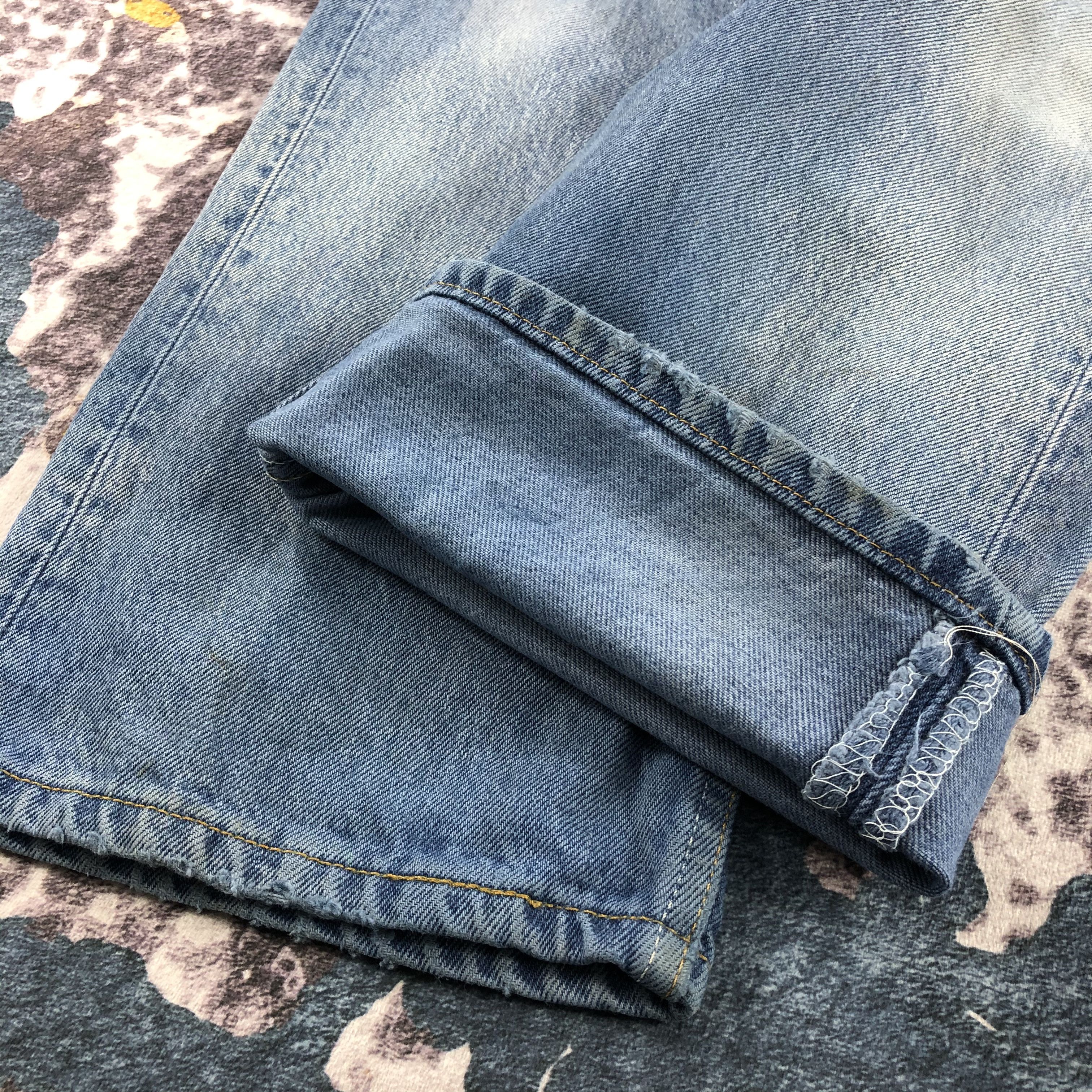 Levi's × Vintage 90s Vintage Blue Wash Levis 501 Jeans-JM2275 Size US 33 - 7 Thumbnail