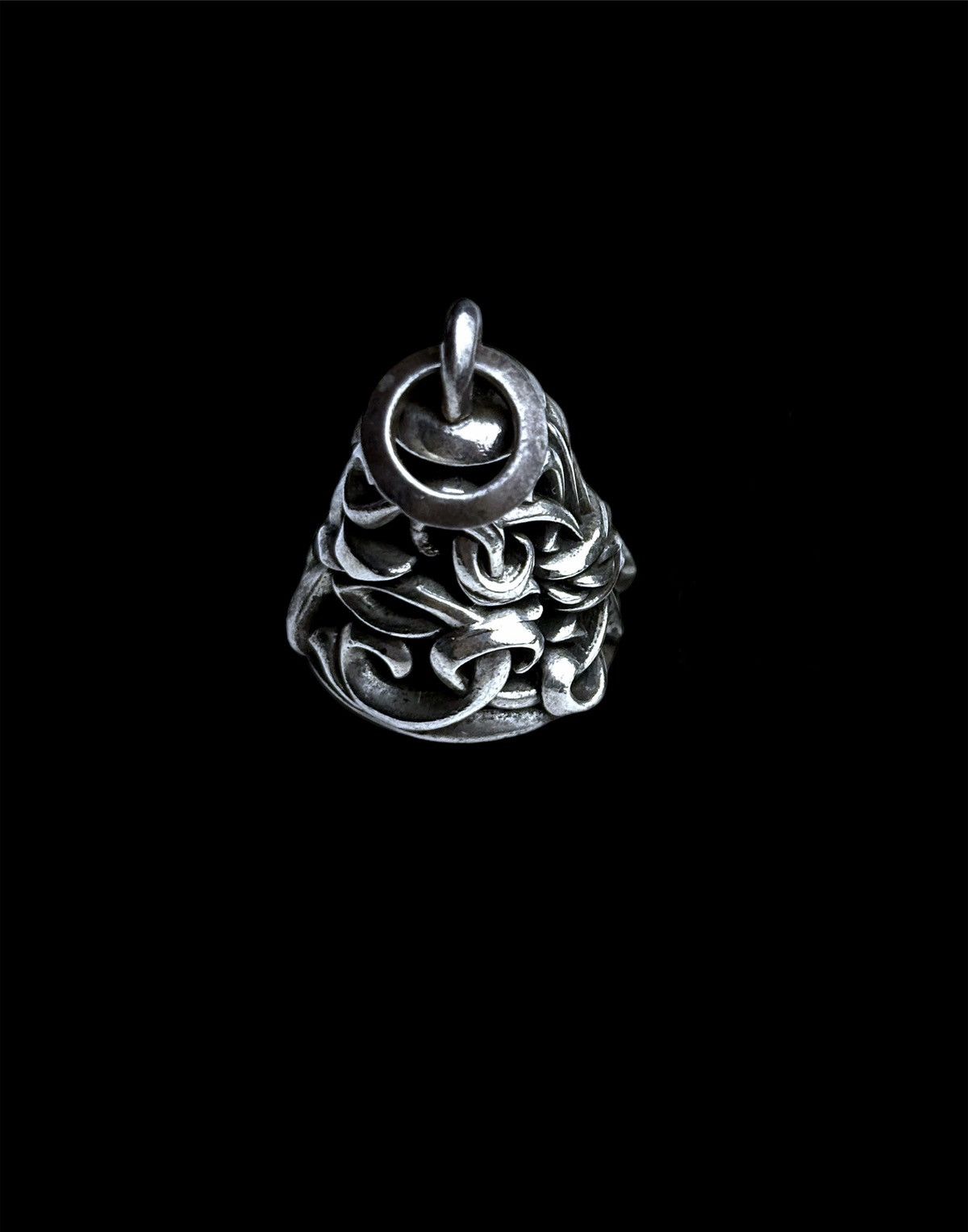 Deal Design Deal Design .925 Silver Large Split Gate Bell Pendant Size ONE SIZE - 4 Thumbnail