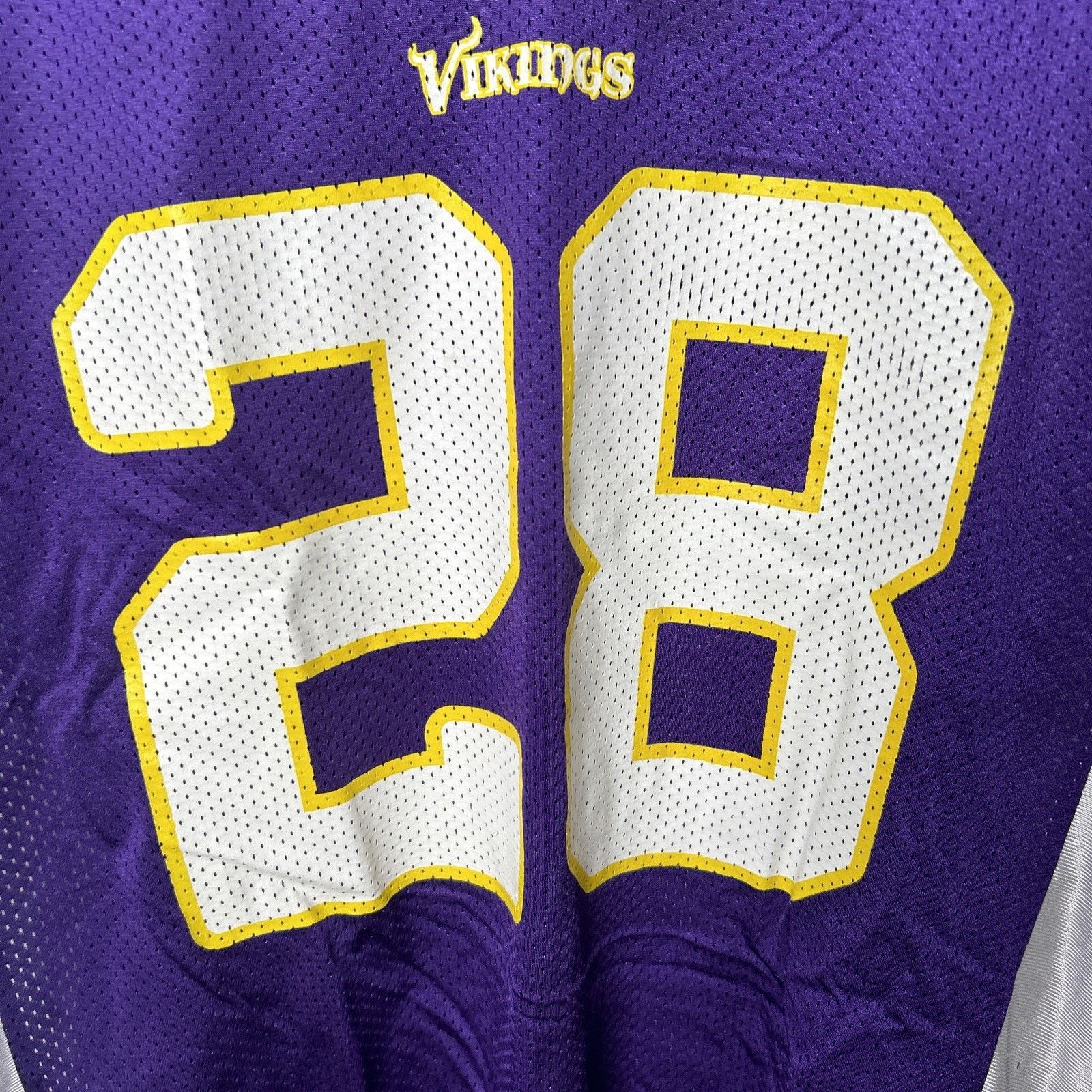 Reebok Minnesota Vikings #28 Peterson Purple Reebok NFL Jersey M Size US M / EU 48-50 / 2 - 2 Thumbnail
