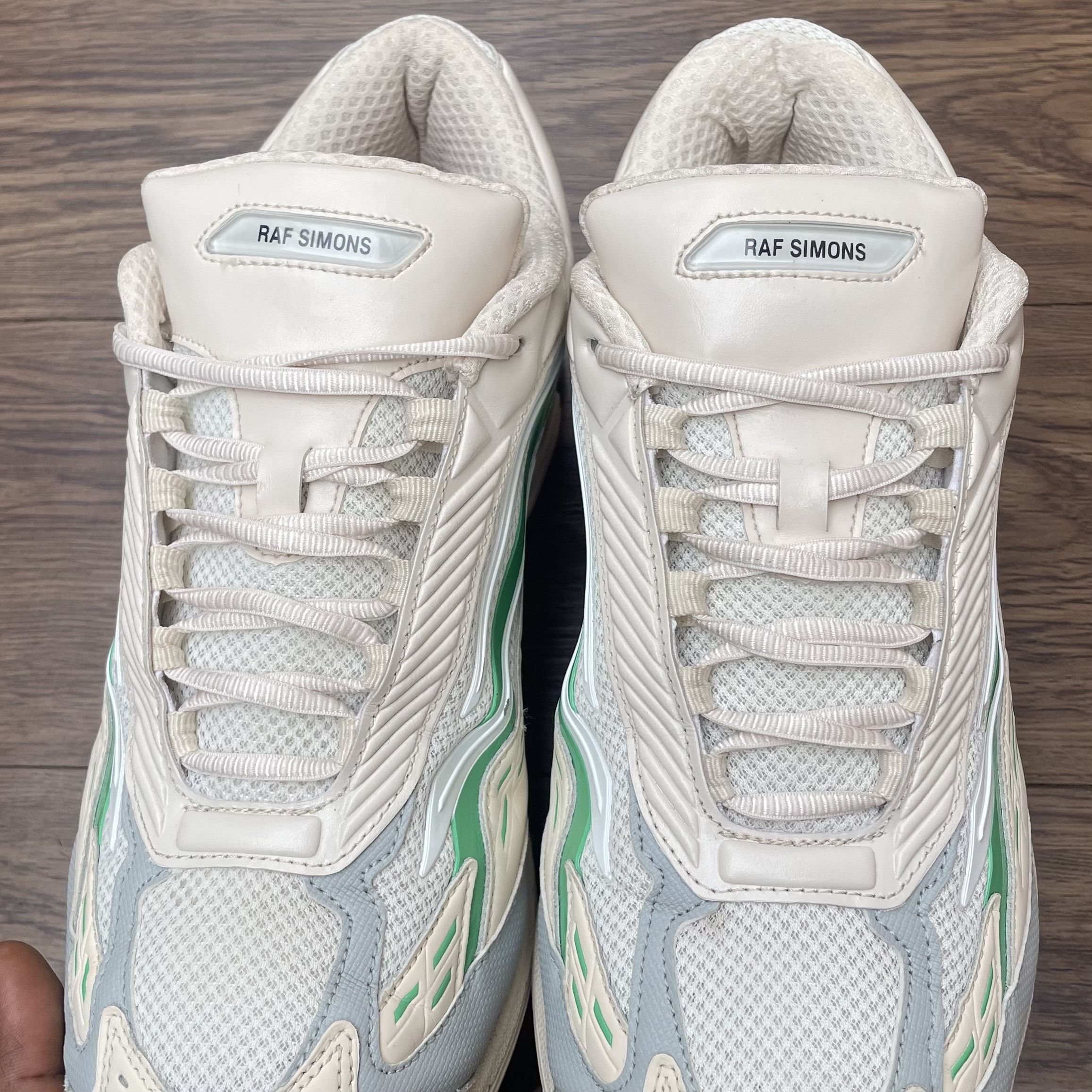 Raf Simons Raf Simons Ultrasceptre Sneaker 'Cream Green' Size US 12 / EU 45 - 11 Thumbnail