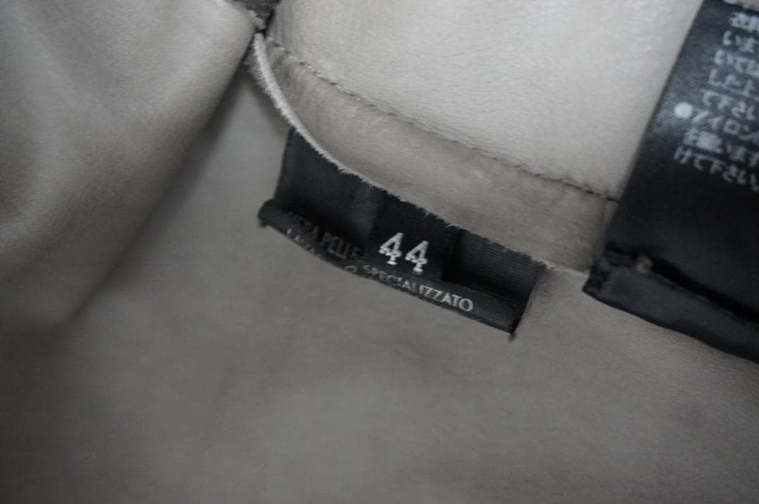 Gucci GUCCI Suede Leather Tailored Jacket Gray 44 Size US S / EU 44-46 / 1 - 5 Thumbnail