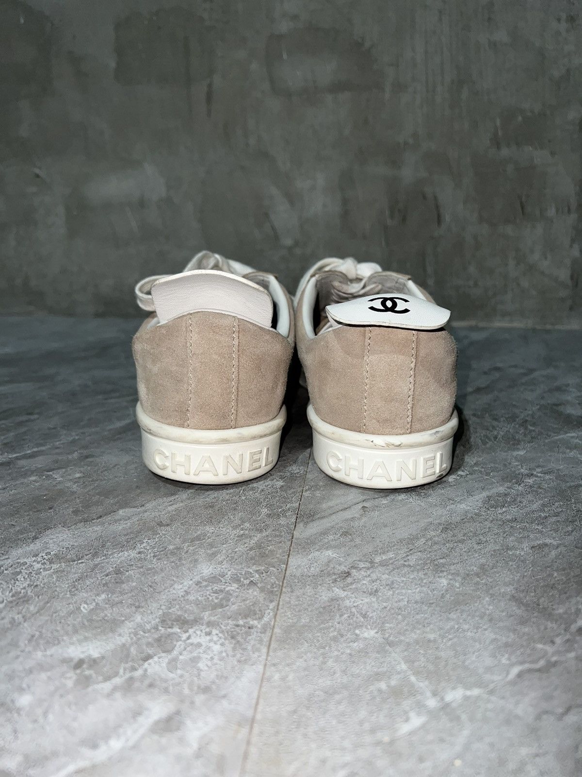 Chanel Chanel Suede Calfskin Sneakers Size US 9 / IT 39 - 3 Thumbnail