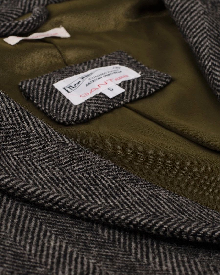 Gant Rugger Gant Rugger Wool Herringbone Overcoat Size US S / EU 44-46 / 1 - 6 Thumbnail