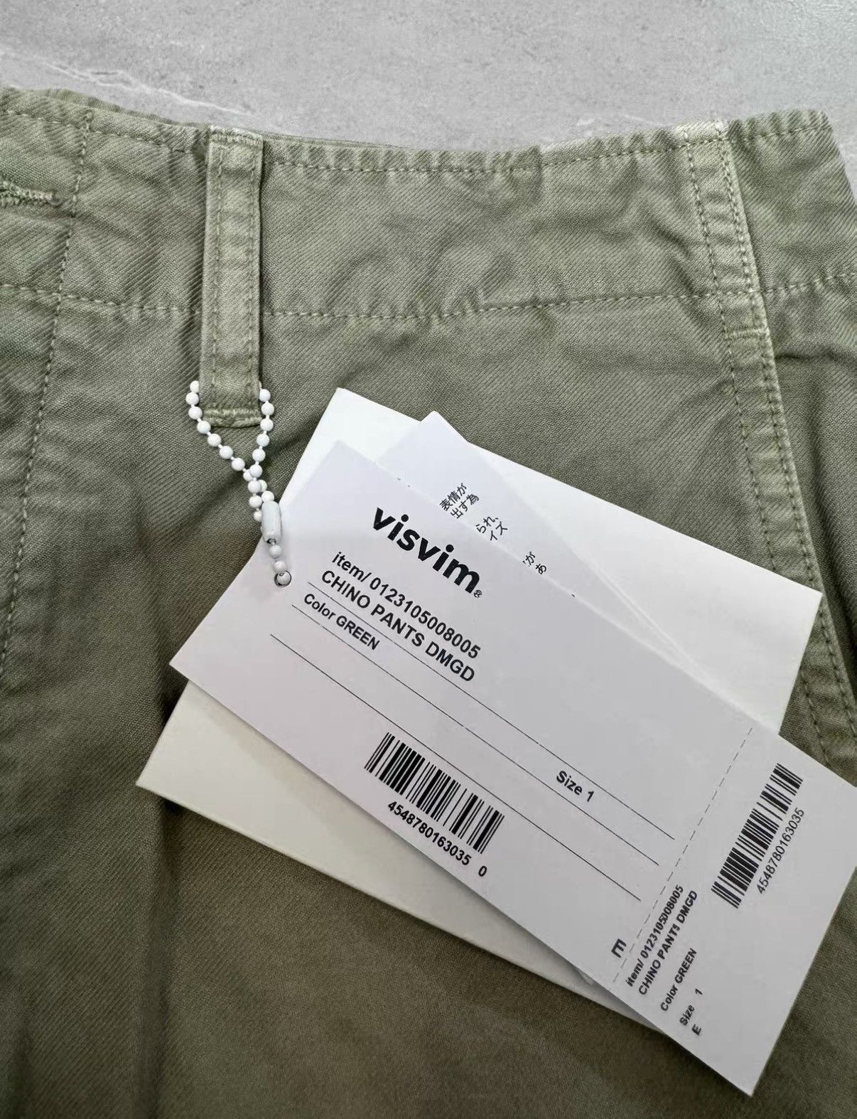 Visvim Visvim CHINO PANTS DMGD Casual Pants J34 Size US 30 / EU 46 - 3 Thumbnail
