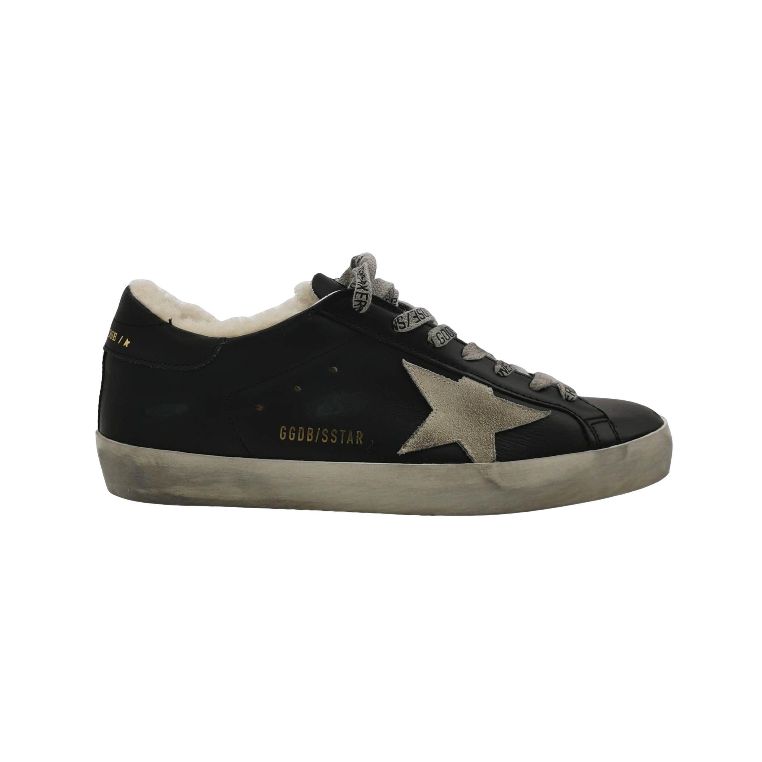 Golden Goose Golden Goose Shearling Lined Super-Star Sneakers 39 Size US 6 / EU 39 - 1 Thumbnail