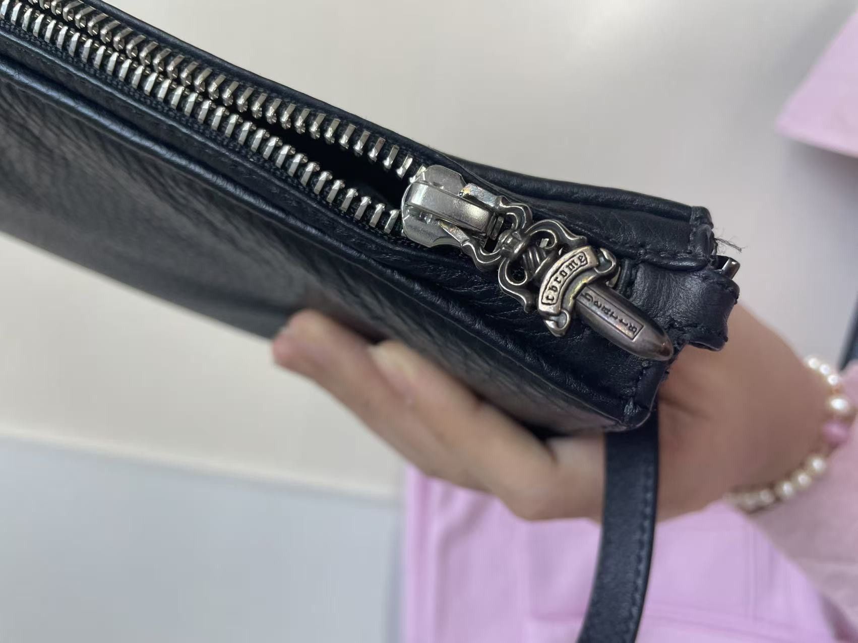 Chrome Hearts Chrome Hearts The Night Triple Cross Patch Shoulder Bag Size ONE SIZE - 4 Thumbnail