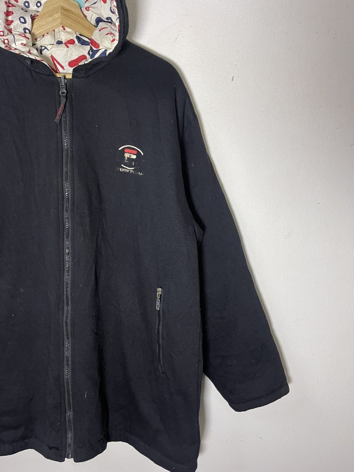 Fila Vintage FILA Reversible Hoodies Jacket Size US XL / EU 56 / 4 - 10 Thumbnail