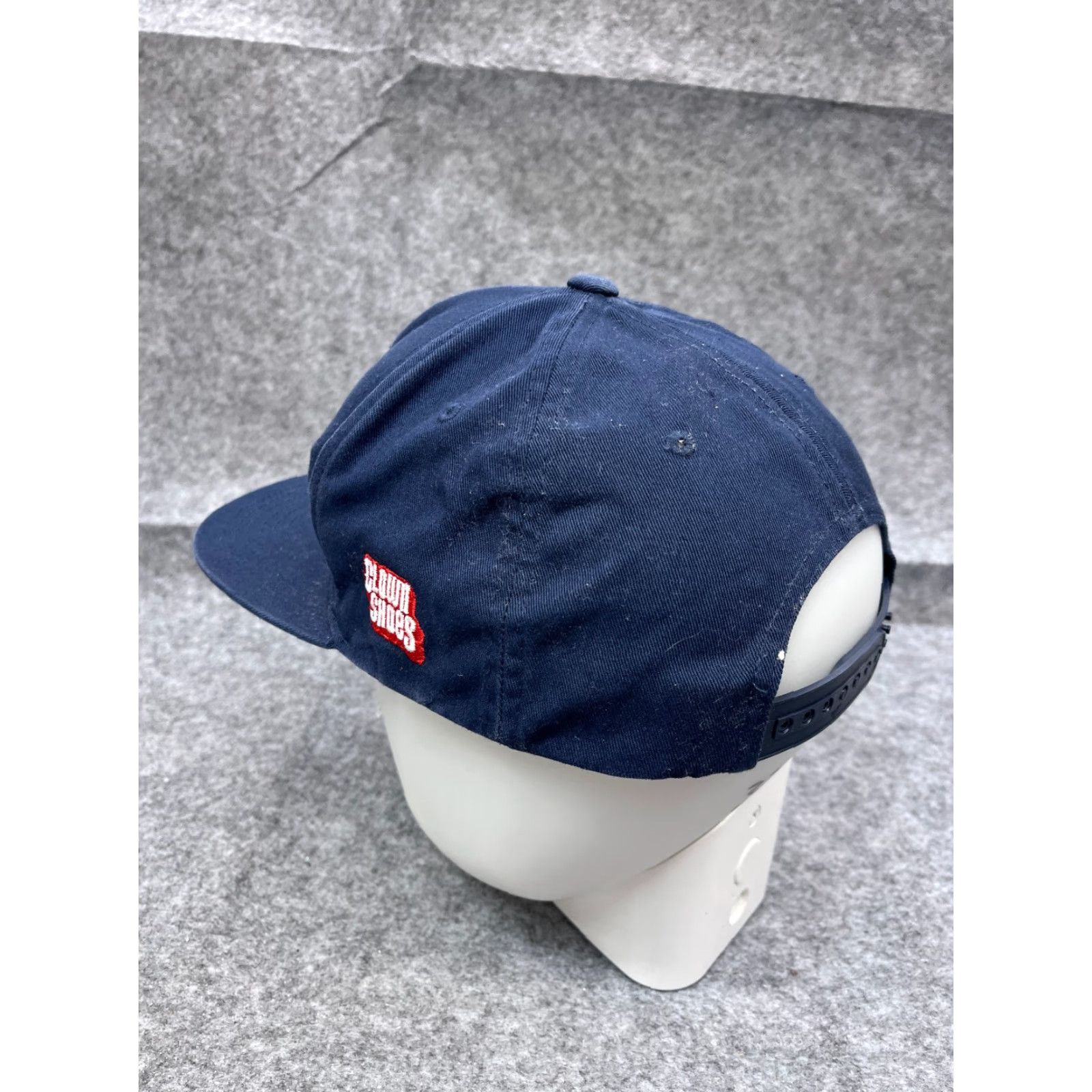 Vintage Yupoong Hat Cap Snap Back Adult One Size Blue 100% Cotton Skate Size ONE SIZE - 5 Thumbnail