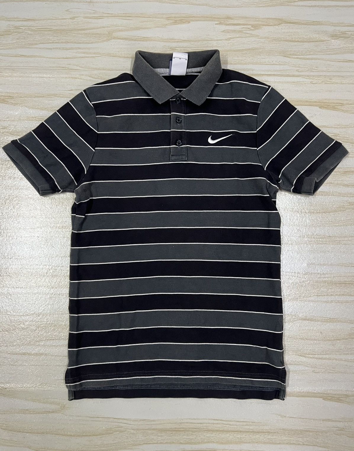Nike Nike Stripped Polo Shirt Size US S / EU 44-46 / 1 - 1 Thumbnail