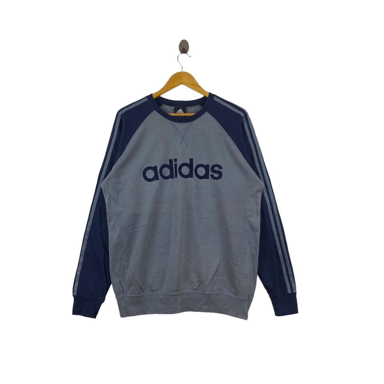 Adidas Vintage ADIDAS EQUIPMENT Center Logo Raglan Sweatshirt Size L / US 10 / IT 46 - 1 Thumbnail