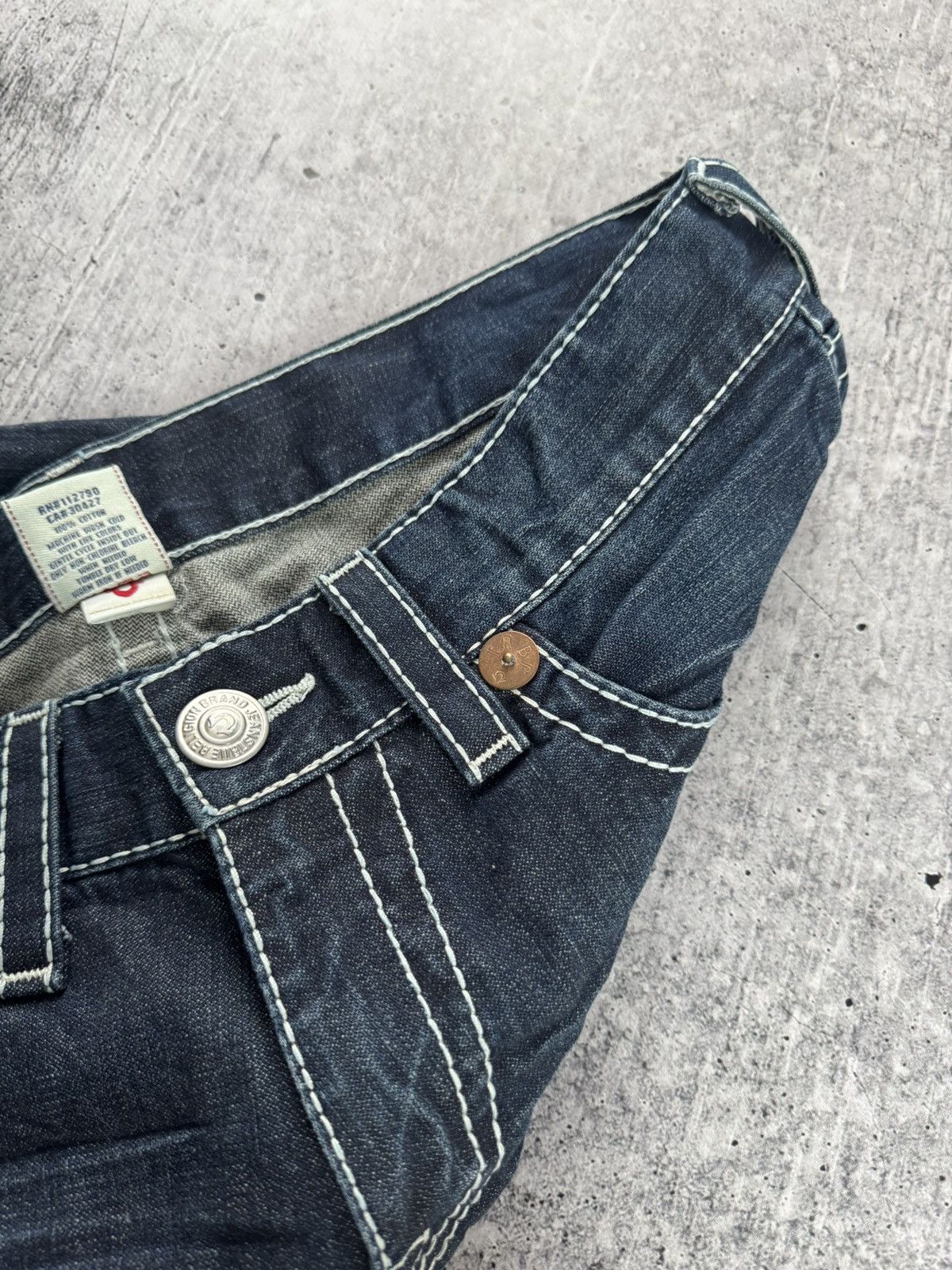 True Religion True Religion Denim Vintage Jeans 2000s Luxury Streetwear 32 Size US 32 / EU 48 - 7 Thumbnail