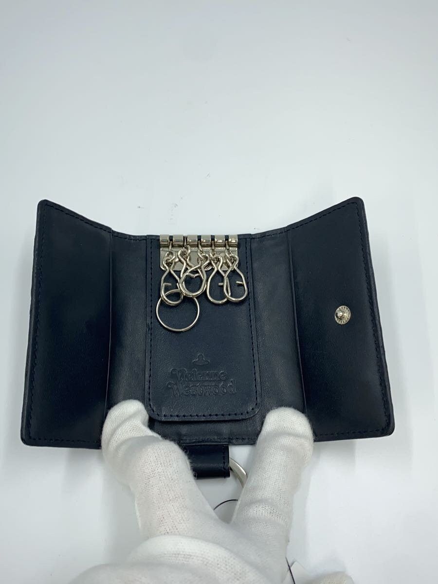 Vivienne Westwood Multi Orb Leather Keyring Holder Size ONE SIZE - 4 Thumbnail