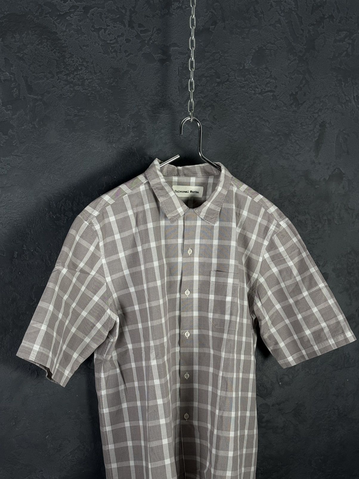 Universal Works Universal Works Short Sleeve Shirt Size US XL / EU 56 / 4 - 5 Thumbnail