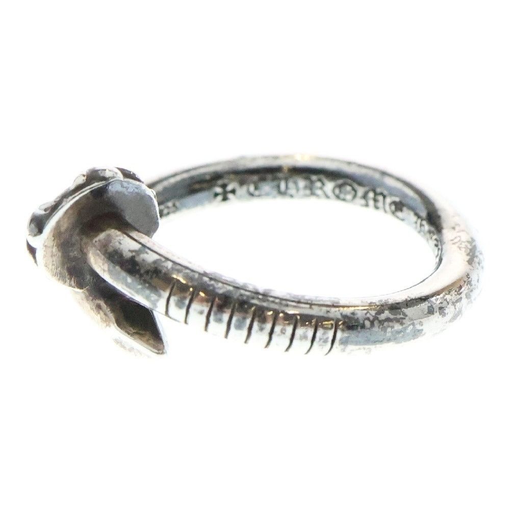 CHROME HEARTS Nail Cross Ball Ring Silver