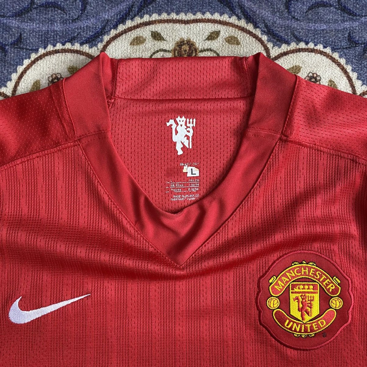 Nike × Vintage Vintage 2007/08 Nike Manchester United Home Jersey Size US L / EU 52-54 / 3 - 8 Thumbnail