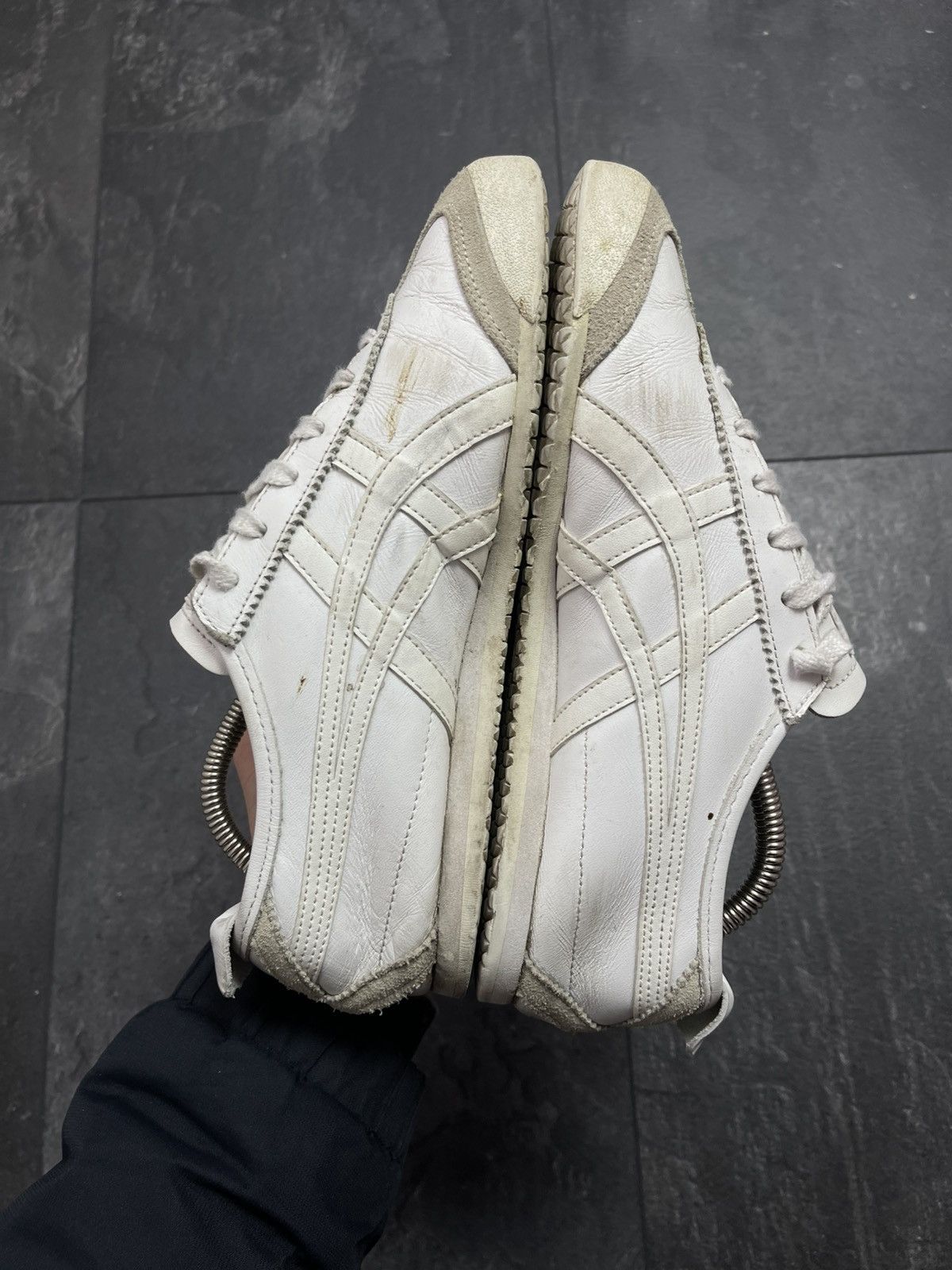 Streetwear Vintage asics onitsuka tiger leather sneakers Size US 5.5 / EU 38 - 13 Thumbnail