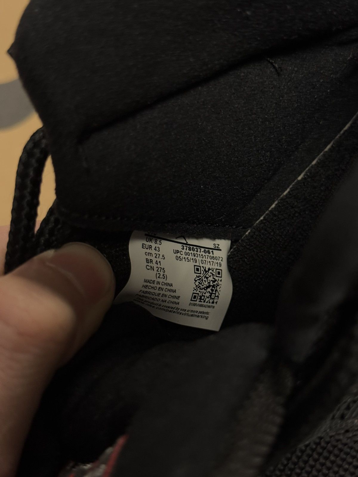 Jordan Brand × Nike Jordan 11 Bred High (378037-061) Size 9.5 W/ Box Size US 9.5 / EU 42-43 - 14 Thumbnail