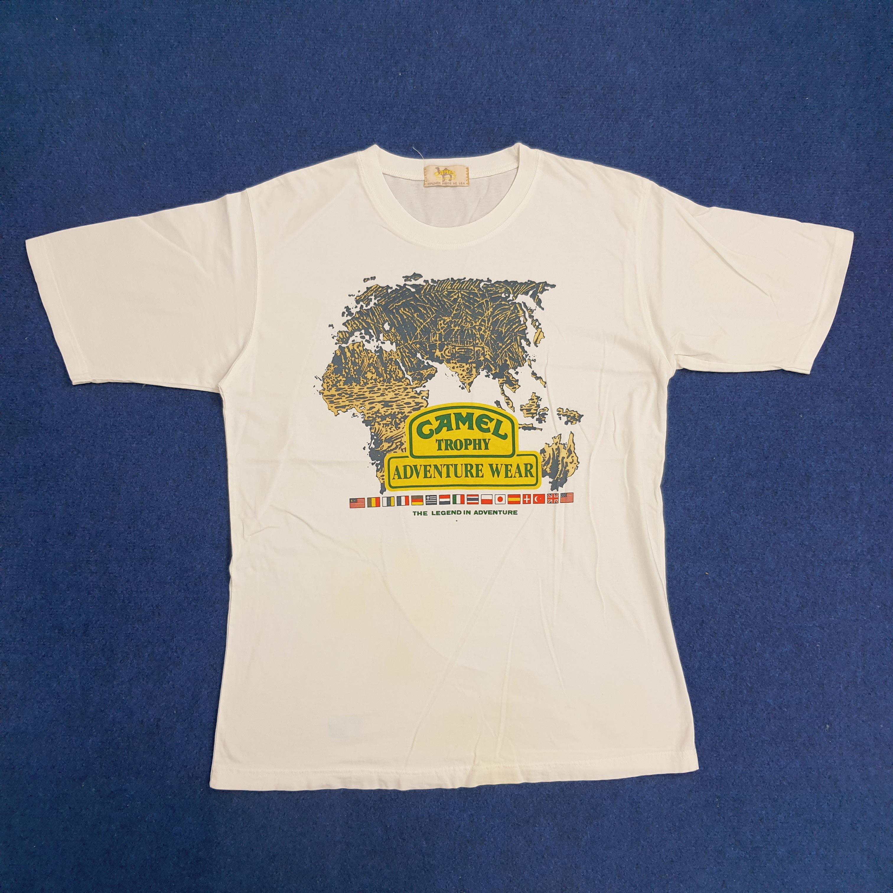 Camel CAMEL Trophy Adventure Wear Tshirt | Grailed