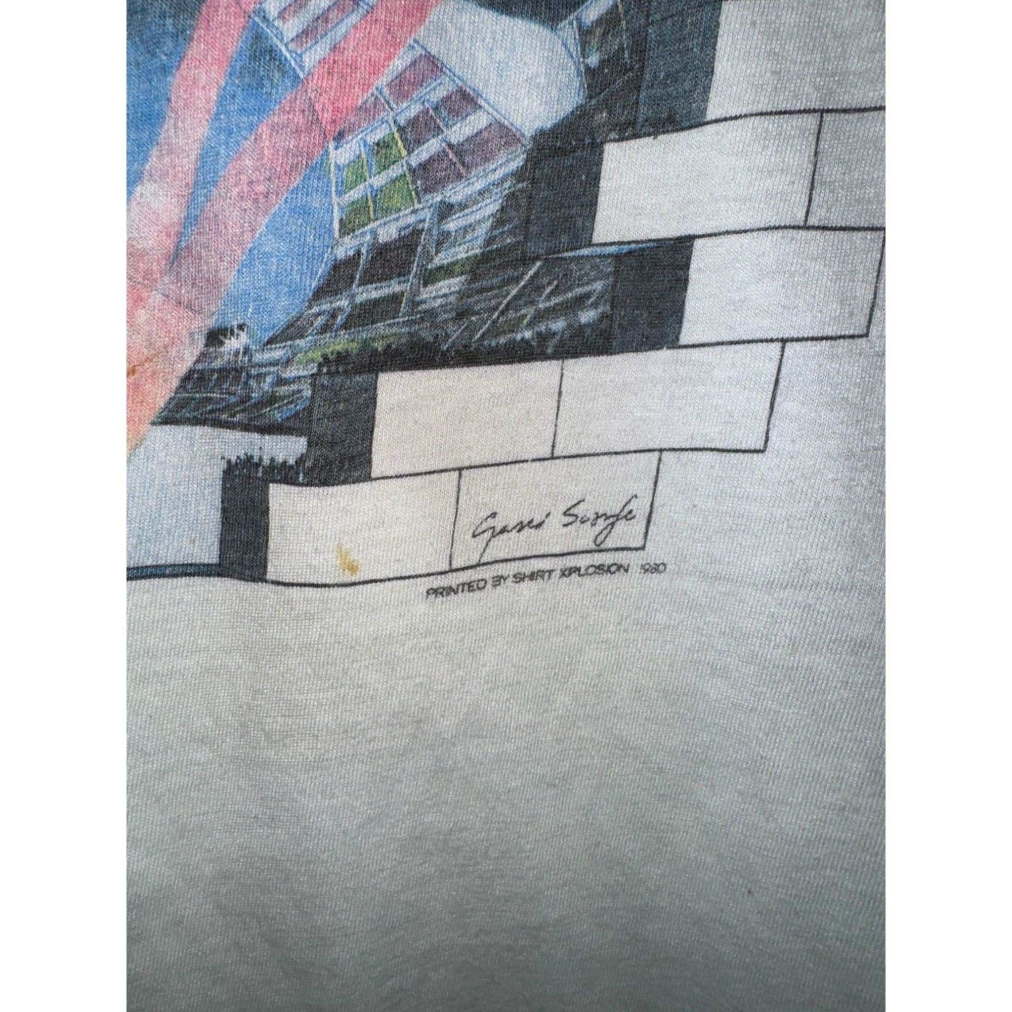 Vintage Vintage Pink Floyd Shirt Pink Floyd The Wall Concert Tee 198 Size US S / EU 44-46 / 1 - 3 Thumbnail
