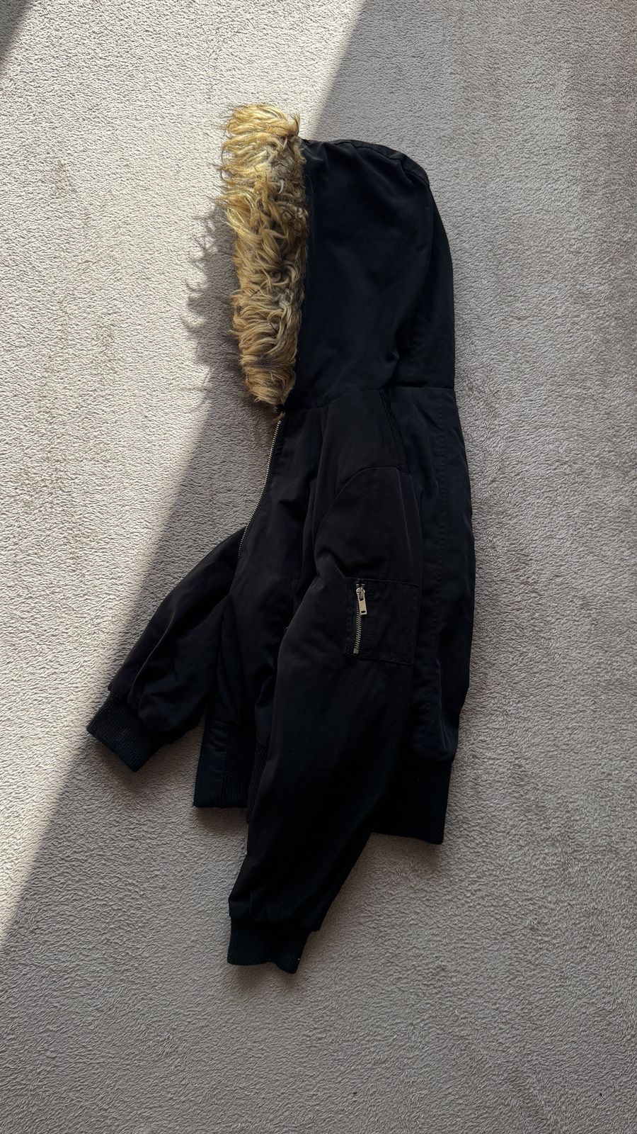 Le Grande Bleu (L.G.B.) Vintage Y2K Faux Fur Hood Jacket Opium LGB balenciaga fuzzy Size US S / EU 44-46 / 1 - 4 Thumbnail