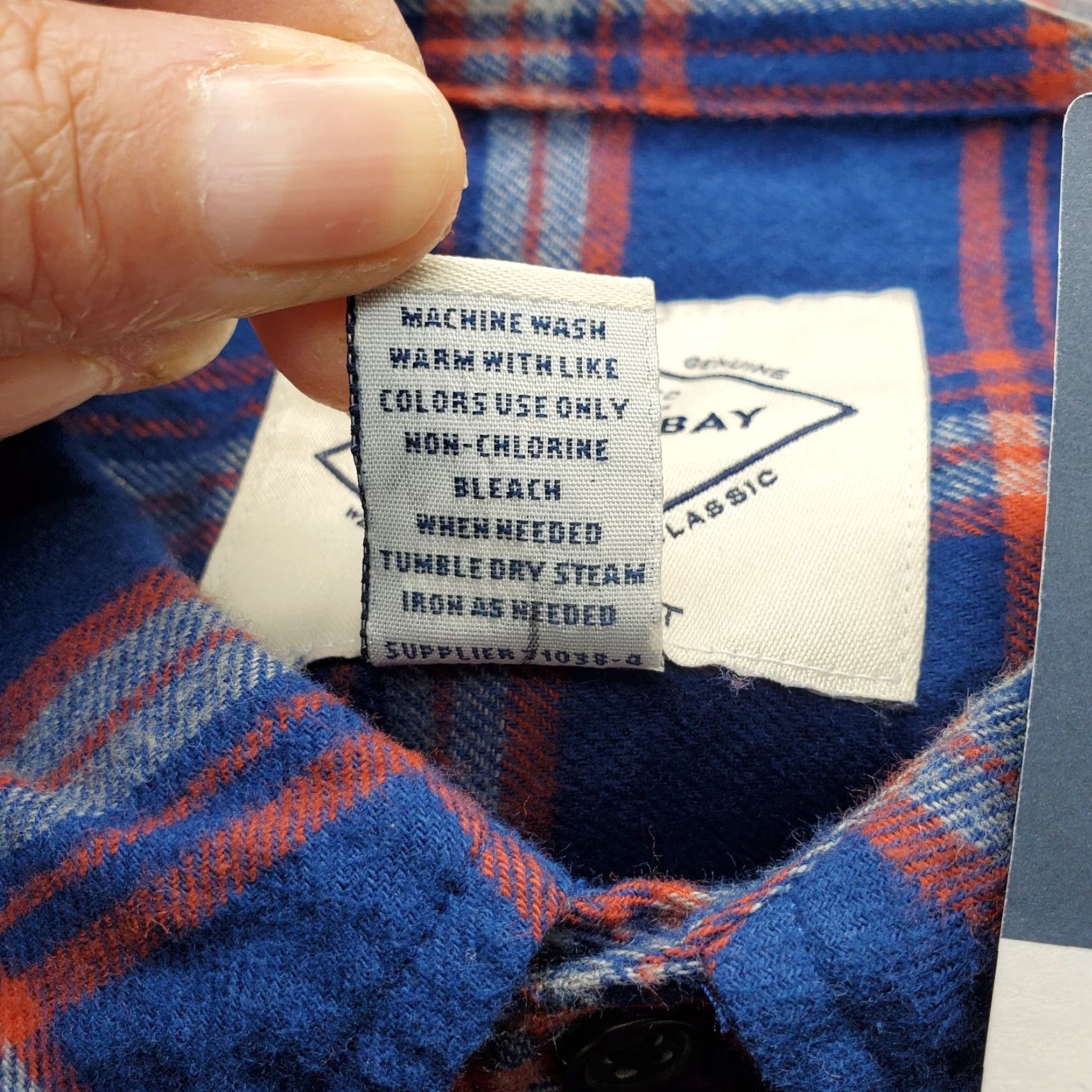 Vintage St. John's Bay Shirt Mens 4XL Multi Plaid Flannel Button-Up Casual Fall Winter Size US XXL / EU 58 / 5 - 7 Thumbnail