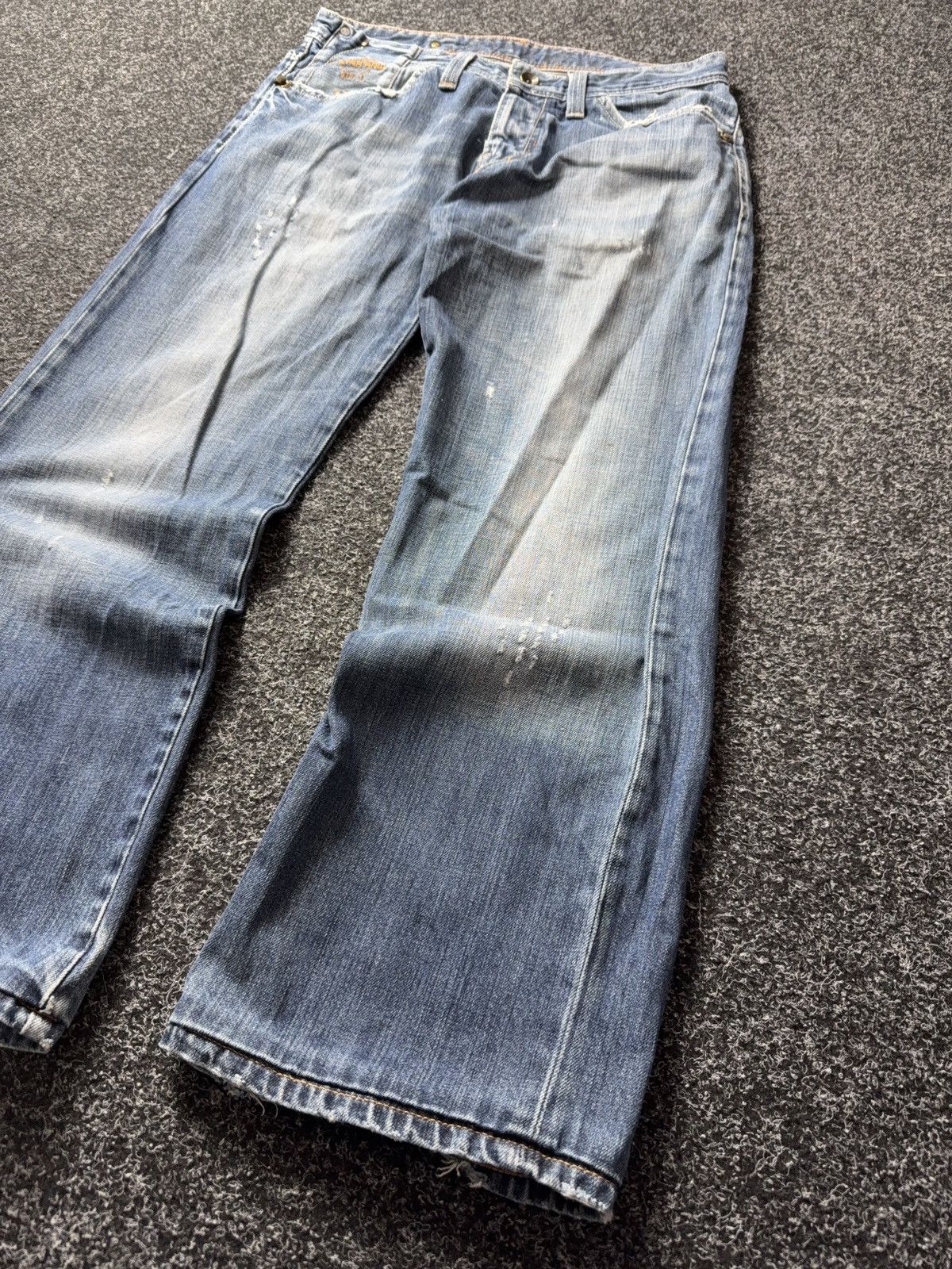 G-Star 00s Retro Y2K G-Star RAW Men’s Straight Leg Denim Jeans Size US 32 / EU 48 - 3 Thumbnail