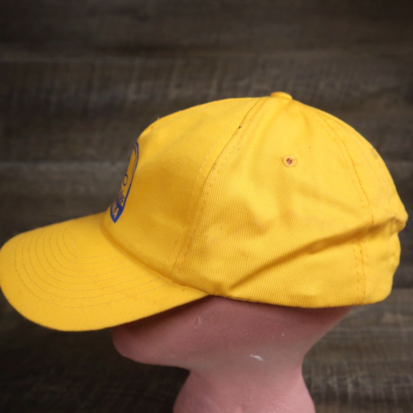 Vintage Disaster Relief SBC of Virginia Hat Trucker Yellow Snapback Cap Mens One Size Polyester Hat Size ONE SIZE - 5 Thumbnail