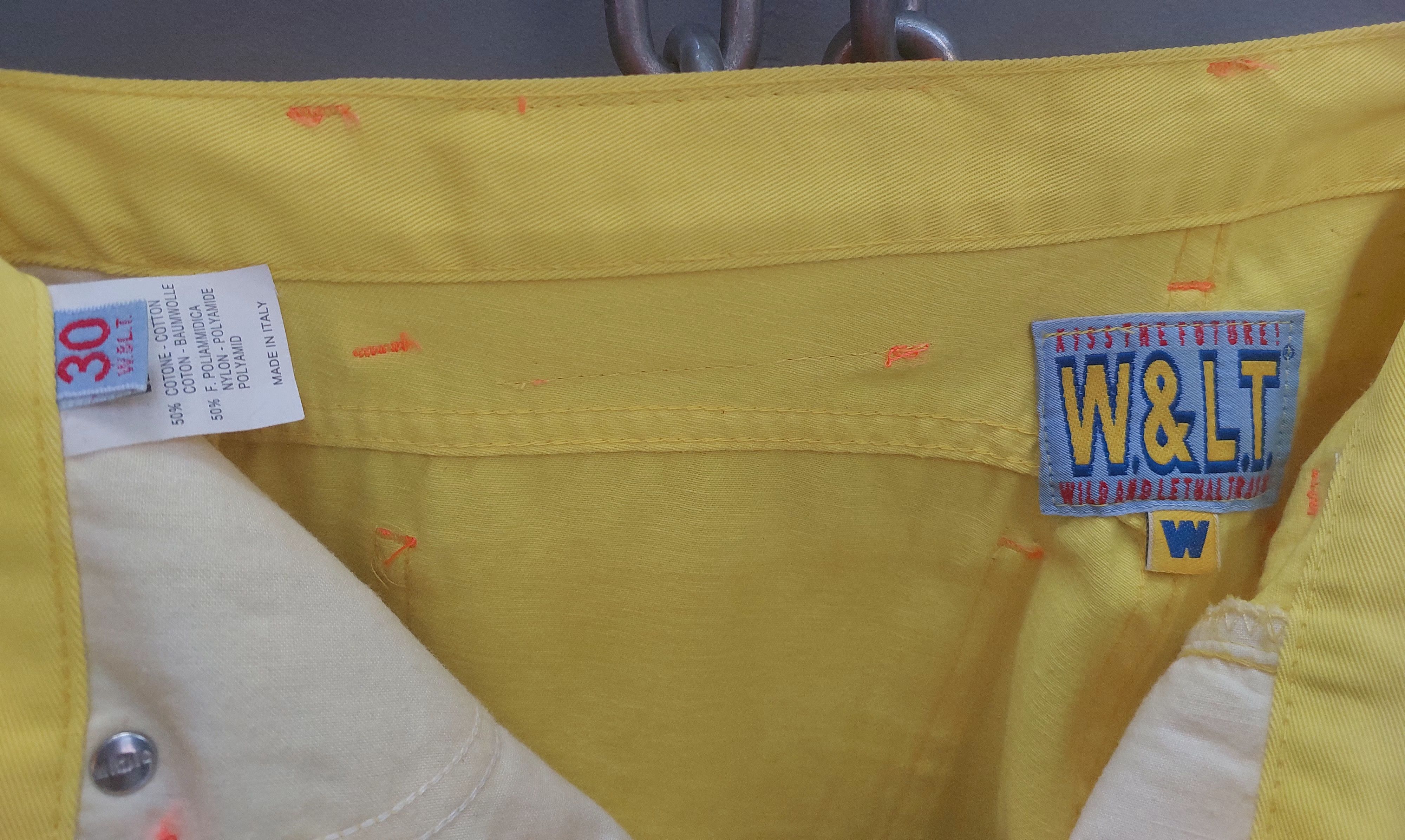 Walter Van Beirendonck Walter Van Beirendonck Yellow Pants Size US S / EU 44-46 / 1 - 6 Thumbnail