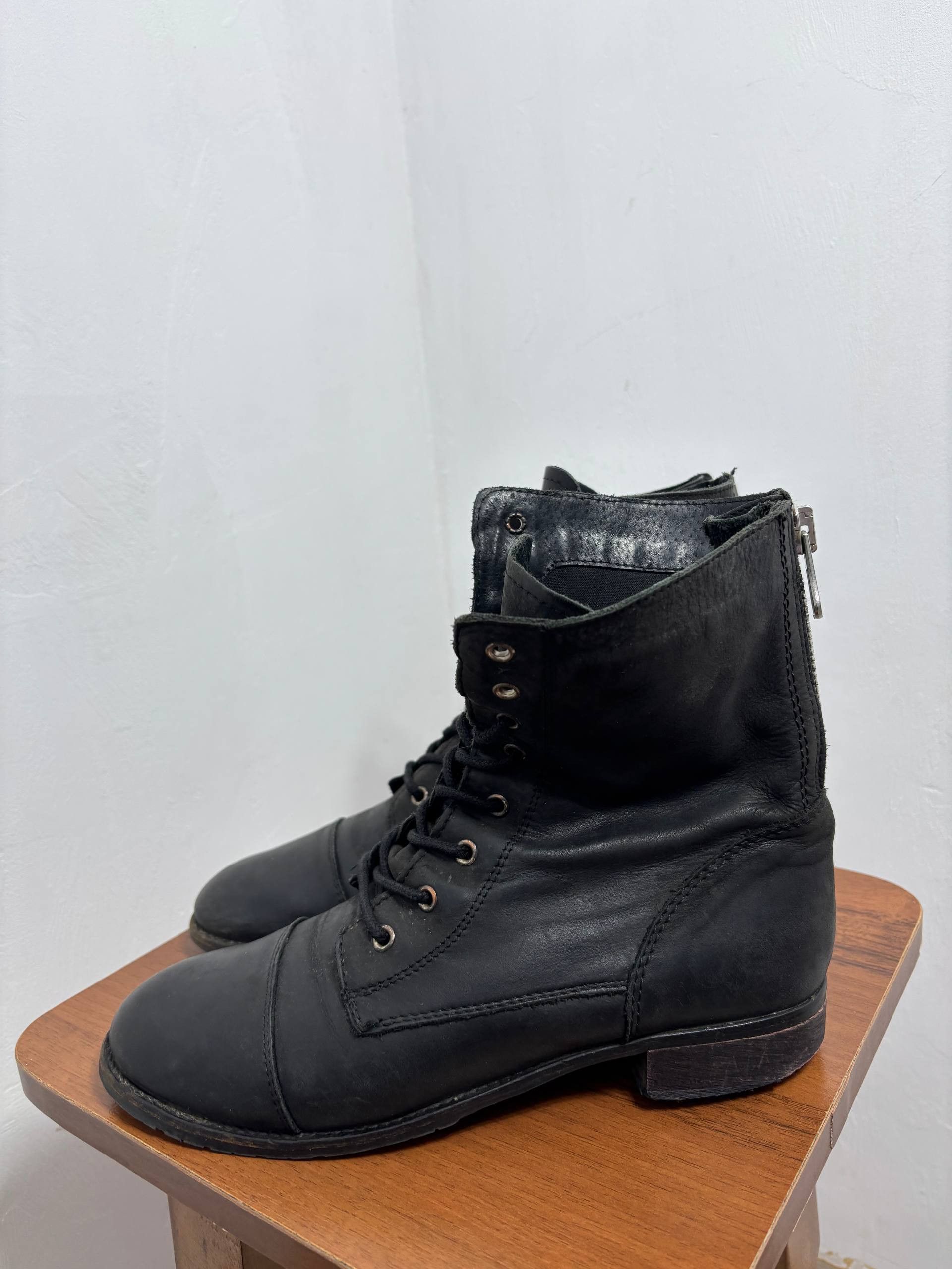 Vintage Avant Garde AS 98 Guidi Style VTG Leather Boots Size US 7 / EU 40 - 6 Thumbnail