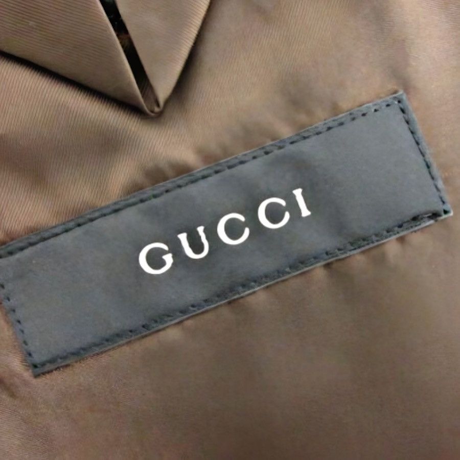 Gucci Authentic Gucci Tom Ford Runway Horse Motif Silk Blazer Size 50R - 6 Thumbnail