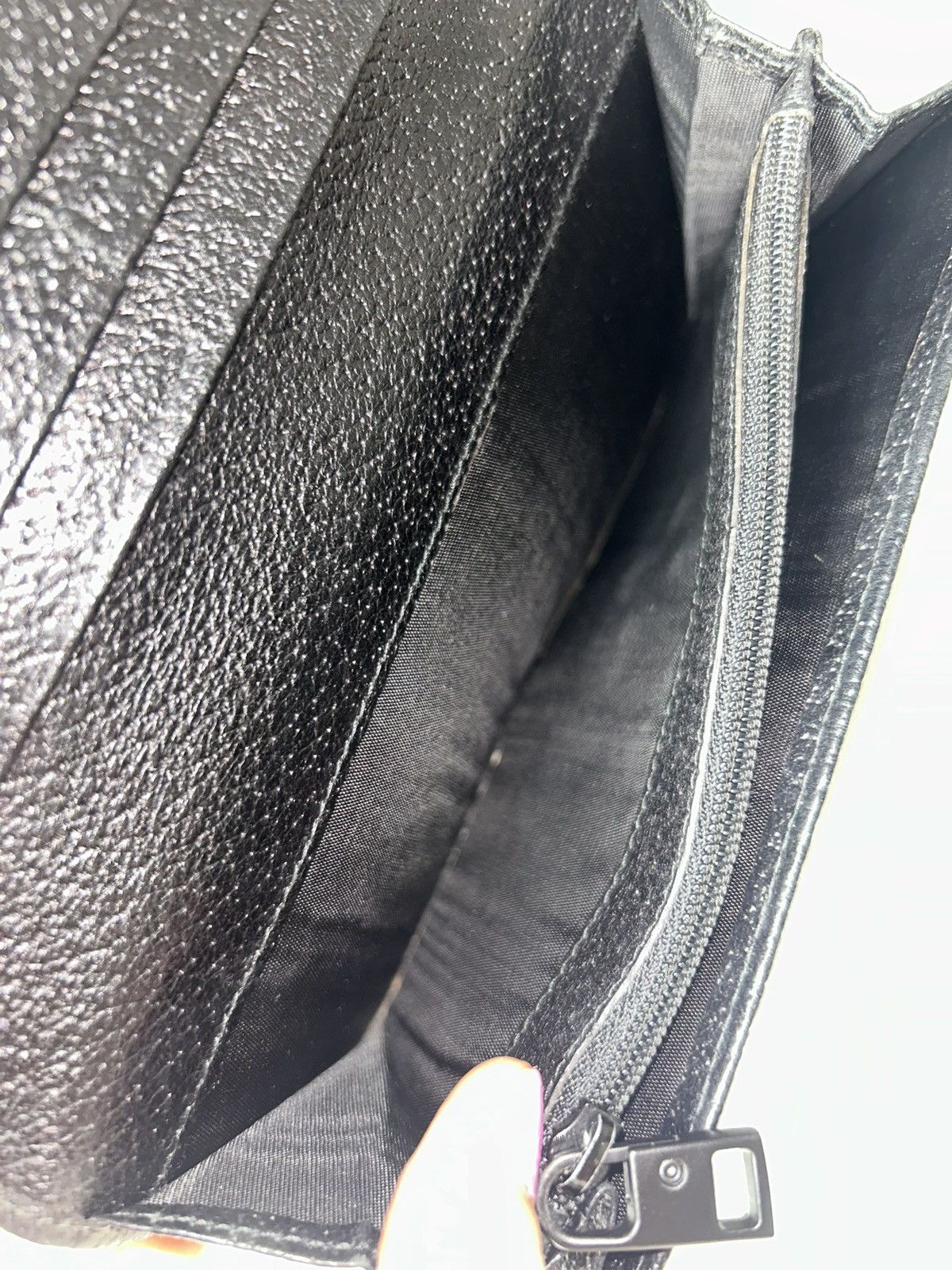 Gucci Gucci G Clasp Black Leather Continental Long Wallet Size ONE SIZE - 8 Thumbnail
