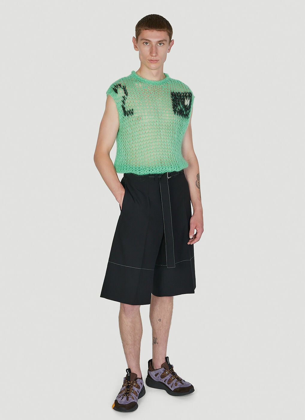 OAMC o1y0225 Crewneck Sweater in Green Size US S / EU 44-46 / 1 - 5 Thumbnail