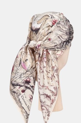 Dior o1w1db11024 Size: OS / 90 Square Scarf in Multicolor Size ONE SIZE - 4 Thumbnail