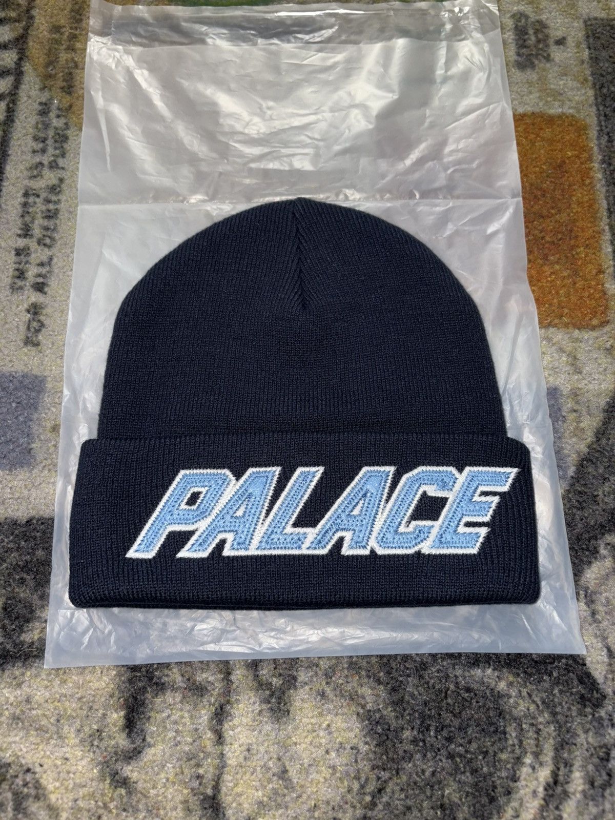 PALACE FAST BEANIE ネイビー Palace Palace Reflecto Running Beanie Blue L/XL | Grailed