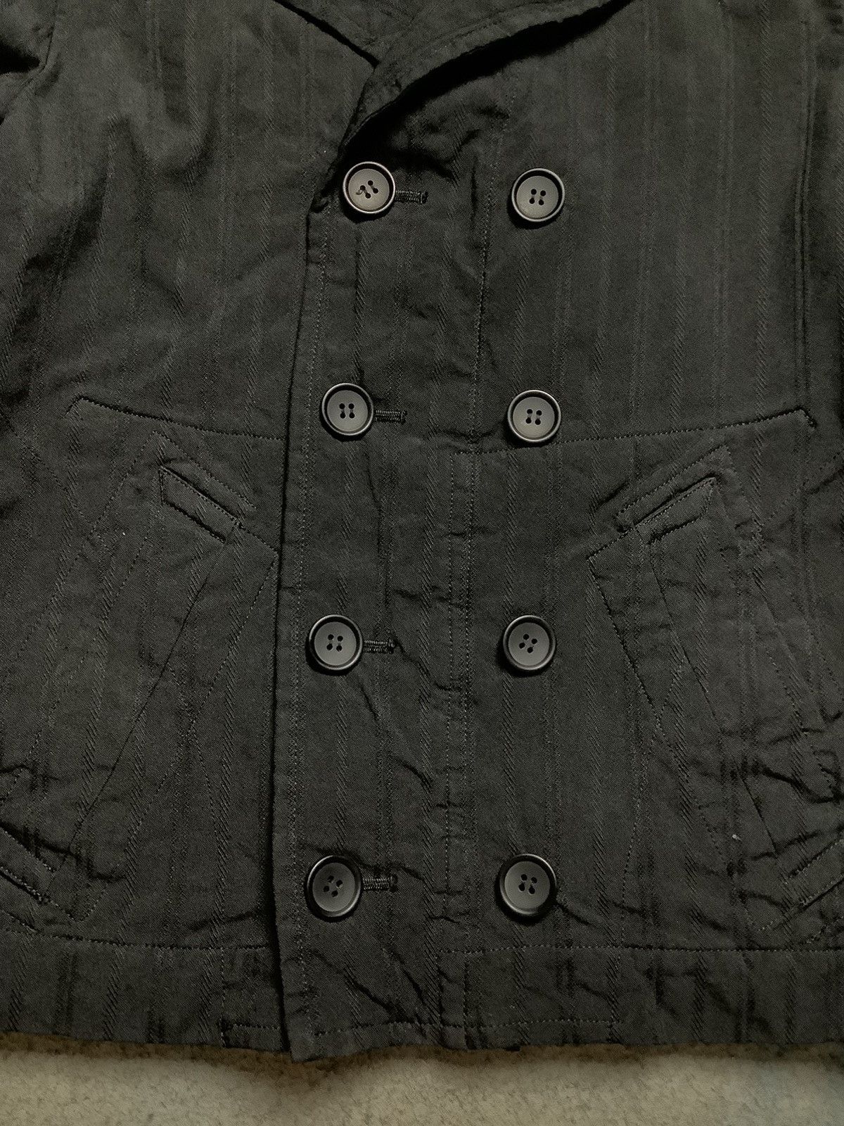 Comme des Garcons × Comme des Garcons Black × Comme des Garcons Homme Plus COMME DES GARCONS BLACK Double AD2018 1B-C005 Size US S / EU 44-46 / 1 - 4 Thumbnail