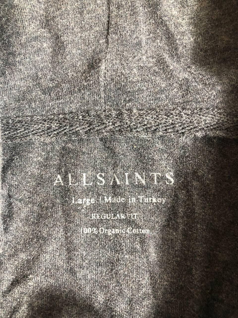Allsaints VINTAGE Y2K ALLSAINTS ZIP HOODIE BIG HOOD RARE Size US L / EU 52-54 / 3 - 2 Thumbnail