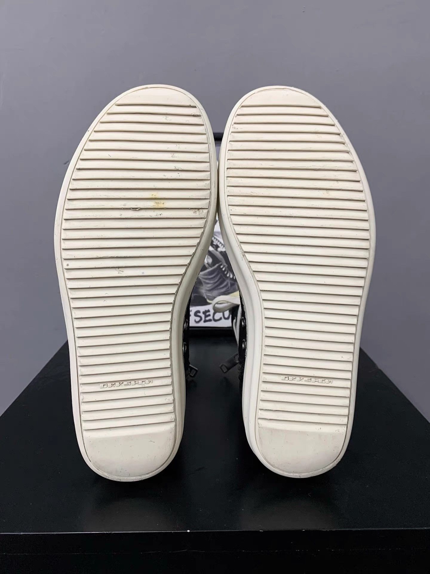 Rick Owens Rick Owens Canvas High-Top Big Converse K34 Size US 8 / EU 41 - 8 Thumbnail