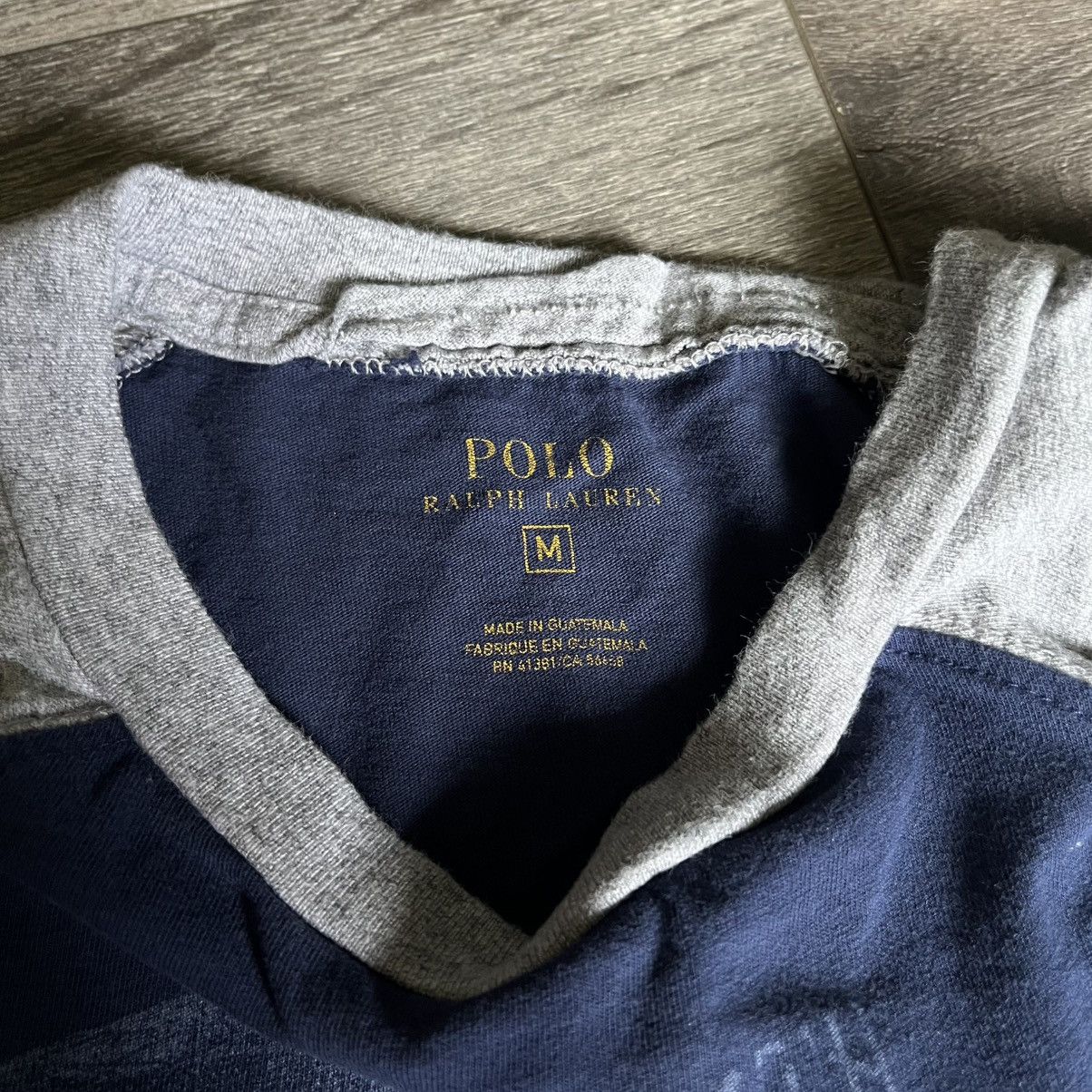 Polo Ralph Lauren Vintage Polo Ralph Lauren Flag Raglan Eagle Graphic T Shirt Size M / US 6-8 / IT 42-44 - 5 Thumbnail