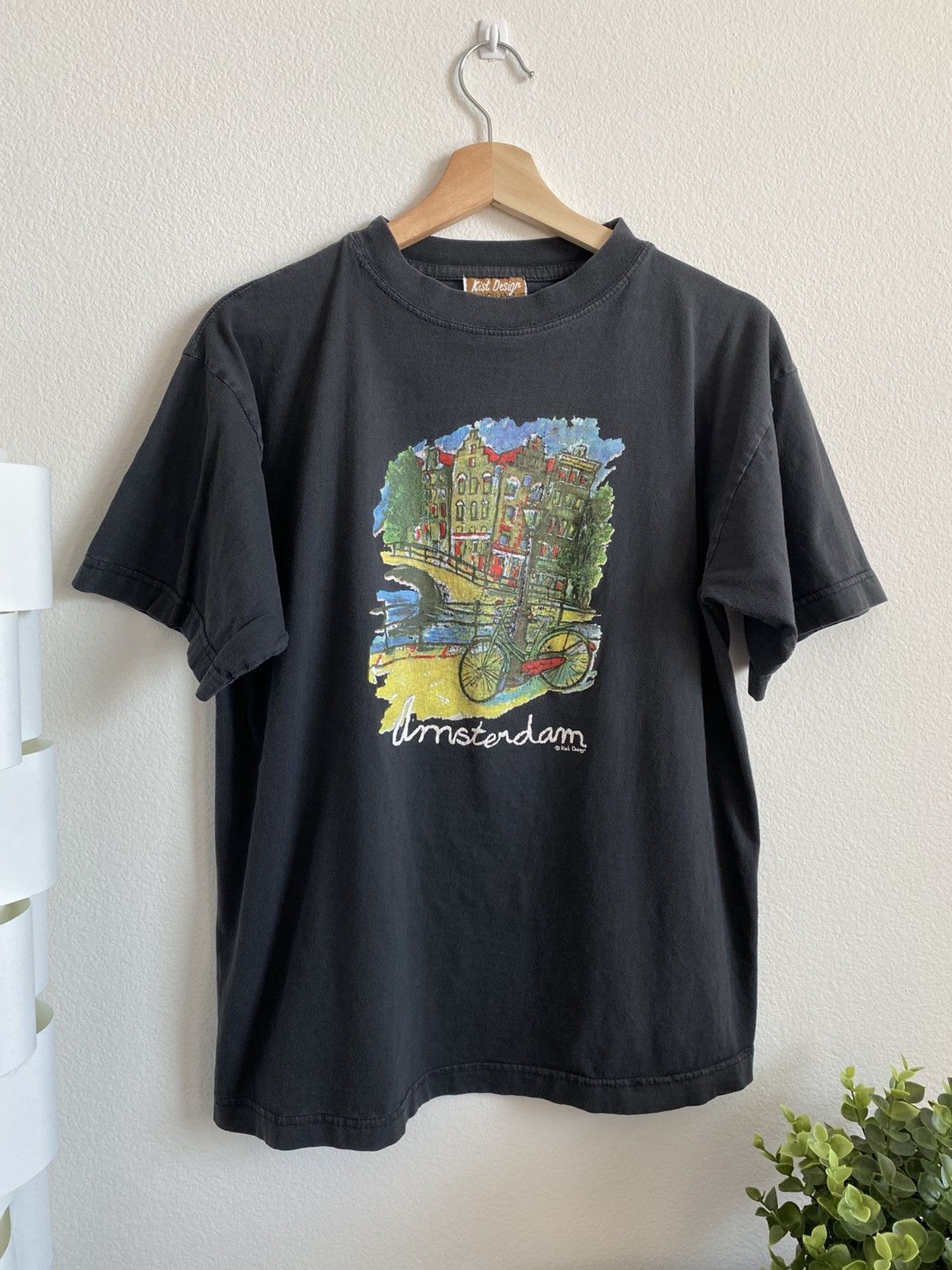 Unsound Rags Vintage Art Amsterdam Paining City Tee Size US M / EU 48-50 / 2 - 1 Thumbnail