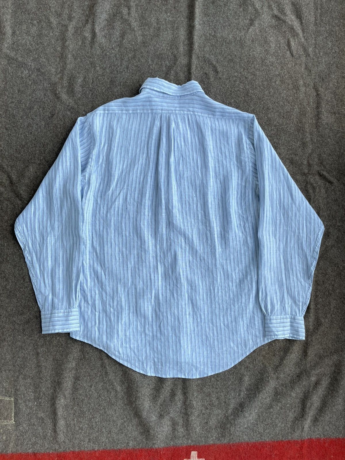 Brooks Brothers Brooks Brothers Linen Shirt Size US L / EU 52-54 / 3 - 5 Thumbnail