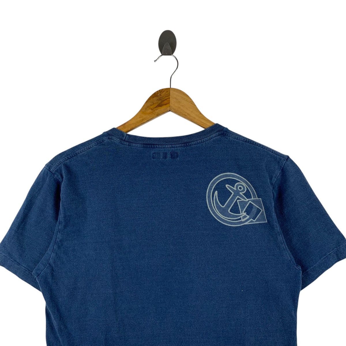 Blue Blue Japan × Japanese Brand × Vintage Vintage BLUE BLUE Japan Japanese Brand Indigo Big T-Shirt Size US M / EU 48-50 / 2 - 4 Thumbnail