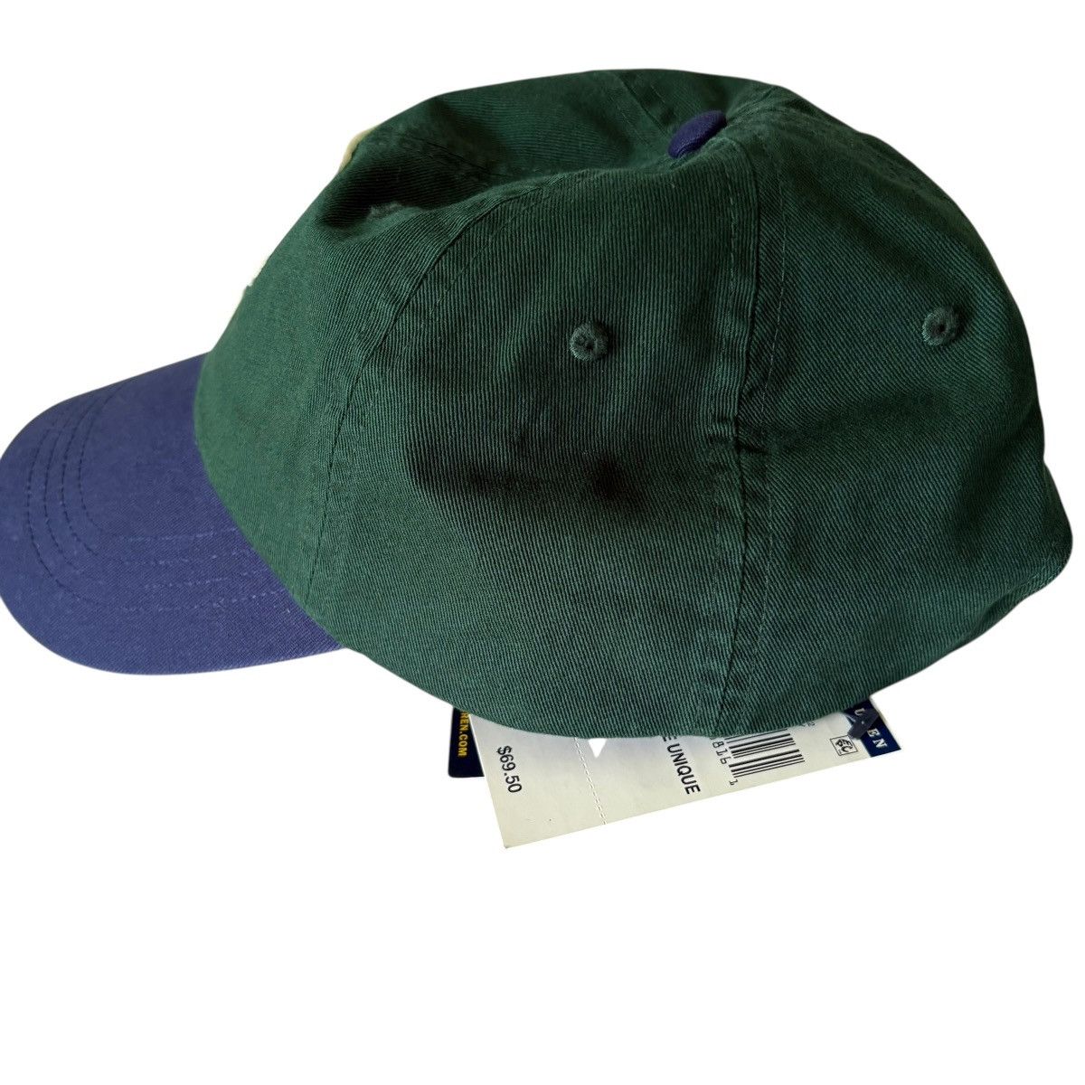 Polo Ralph Lauren Polo Ralph Lauren Green and Blue P Hat OS Size ONE SIZE - 7 Thumbnail